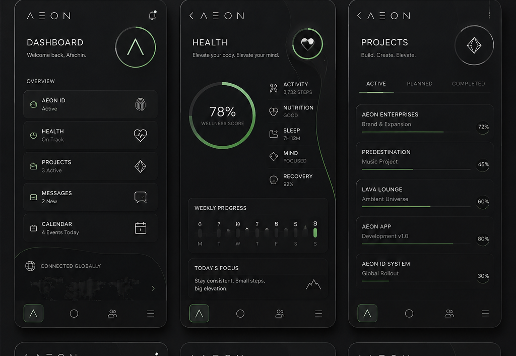 AEON Apps — independent digital experiments and interfaces