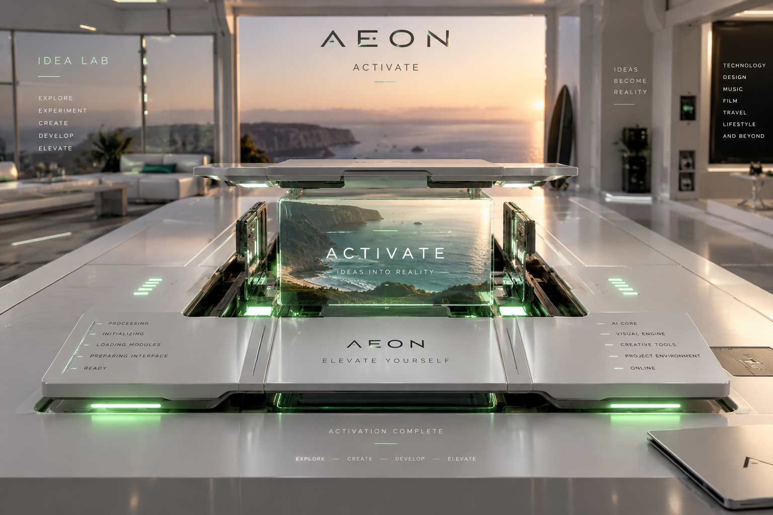 AEON Explore activation lab